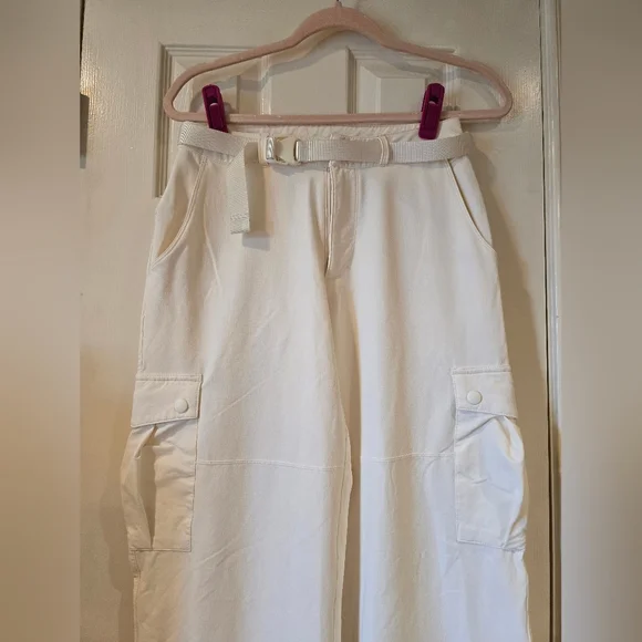 Outdoor Voices RecTrek Cargo Pants Milk Stone XS - Picture 3 of 9